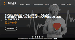 Desktop Screenshot of gesund-fit.at